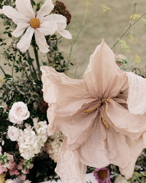 A dreamy reception that was repurposed from a romantic ceremony. Hannie and Jackson’s one of a kind day was lead by Kath and her team at @_bowcreative at the stunning @harrietthubertestate. We explored the use of texture to create a sense of romance and whimsy completely bespoke to H & J. 🫶🏻 Credits Planning and Styling: @_bowcreative Floral Installation and Giant Flowers: @judah__rose Venue: @harrietthubertestate @hubert_estate Styling Photography: @_alibailey Cake: @kittybakes.me... Romantic Ceremony, Floral Installation, Styling Photography, Wedding Hire, Melbourne Wedding, Giant Flowers, A Romantic, Floral Wedding, Melbourne