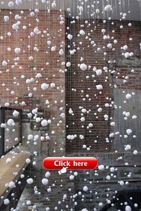 Winter Party Decorations, Cushion Storage, Winter Wonderland Theme, Diy Pom Pom, Advent Season, Winter Wonderland Party, Office Christmas Decorations, Office Christmas, Photo Booth Backdrop