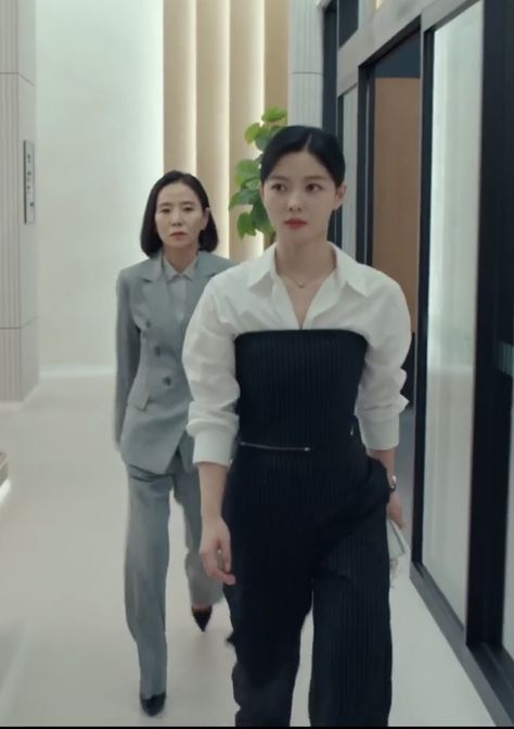 Korean Ceo Outfit, Design Student Outfit, Mun Delegate Outfits, Korean Actress Outfits, Kdrama Style Outfits, Kdrama Dress To Impress, Do Do Hee Outfits, Kdrama Outfits Women, Korean Formal Outfit