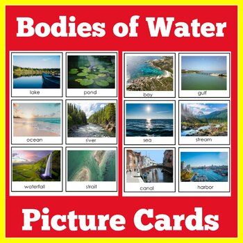 Bodies of water kindergarten Bodies Of Water Kindergarten, Sources Of Water For Kids Worksheet, Sources Of Water For Kids Chart, Bodies Of Water Activities, Water Kindergarten, Water Preschool, Homeschool Coop, Word Vocabulary, River Waterfall