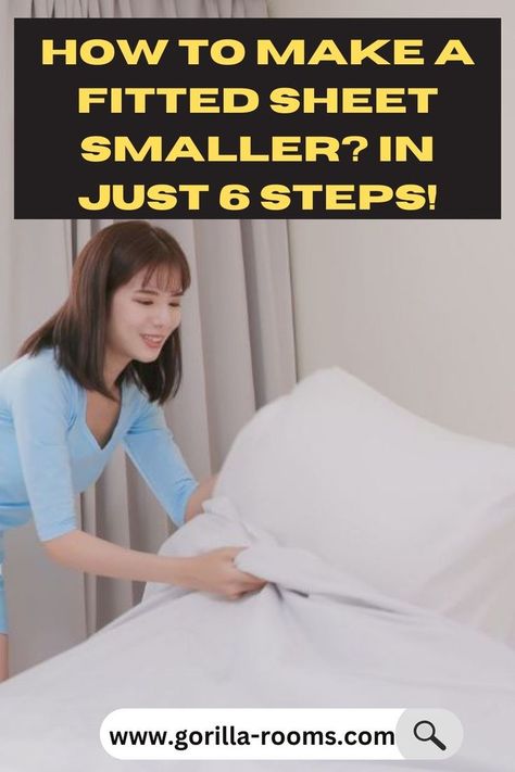 How To Make Sheets Stay On Bed, Making A Fitted Sheet, Fitted Sheets Stay In Place, How To Sew A Fitted Sheet, How To Make A Queen Size Fitted Sheet, Sew Fitted Sheet, Flat Sheet Into Fitted Sheet, Sewing Fitted Sheets, Folding Fitted Sheets