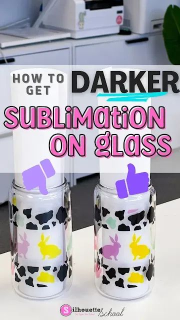 Sublimation, Glass Cans, Sublimate on Glass, Sublimation printing, sublimation printer Vinyl Projects Silhouette, Silhouette School Blog, School Newsletter, Sublimation Ideas Projects Inspiration, Clear Tumblers, Silhouette School, Silhouette Cameo Tutorials, Ink Crafts, Sublimation Projects