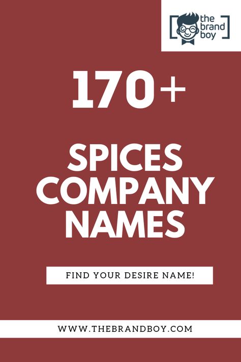 Spice Business Name Ideas, Names Of Spices, Spice Business, Company Names Ideas, Shop Name Ideas, Indian Names, Spices Packaging, Spice Company, Next Brand