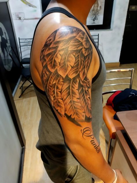 A wings tattoo can represent loads of different things that are important to you. In most men and women wing tattoos can symbolize your inner and deep spiritual connection to someone you love or to someone that you have lots.

Visit our website to know more
www.tattooinindia.com
Call or message 8826602967 for tattoo services in Gurgaon

#wingstattoo #tattooingurgaon #tattooshopingurgaon #tattooartistingurgaon #besttattooshopingurgaon #besttattooartistgurgaon #gurgaontattooshop #tattoo #tattoos Rising Angel Tattoo, Branch Tattoo, Symbol Of Freedom, Angel Tattoo Designs, Angel Tattoo, Tattoo Work, Great Tattoos, Guardian Angels, Best Tattoo