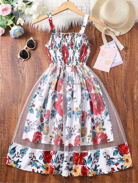 Ankara Dress Styles For Teens, Ankara Styles For Teenage Girl, Chiffon Dress Design, Dress Kids Girl, Mode Batik, Frocks For Kids, Sleeveless Chiffon Dress, Kids Fashion Inspiration