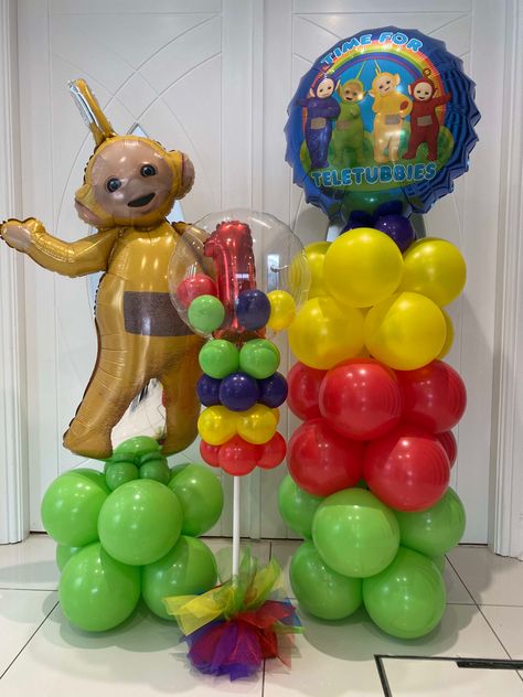 Teletubby Birthday Party, Teletubbies Birthday Party Ideas, Teletubbies Party Ideas, Teletubbies 1st Birthday Party Ideas, Teletubbies Birthday Party Decorations, Teletubbies First Birthday Party, Teletubbies Birthday Decorations, Teletubbies 1st Birthday, Teletubbies Birthday Party