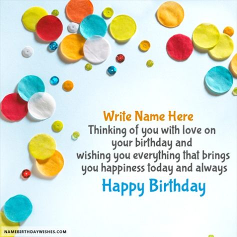 Best idea to edit name birthday greetings with photo of your love. Celebrate your lover birthday in a most romantic way. Make special birthday wish greetings with name and photo. Happy Birthday Wishes For Love, Hbd Wishes, Free Birthday Wishes, Cool Happy Birthday Images, Birthday Wishes For Love, Romantic Birthday Cards, Anniversary Wishes For Couple, Birthday Wishes For Lover, Birthday Wishes Greeting Cards