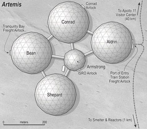 This Is How We'd Really Build a Moon Base Space Colony Concept, Ecology Projects, Mars Colony, Nasa Moon, Moon City, Moon Base, Andy Weir, Space Colony, Moon Projects