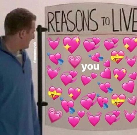 It’s a meme to send someone who, is having a bad day, you love, you care about, a friend, your parents, or share it with your cat or dog!.. or something..! Heart Meme, Cute Love Memes, Crush Memes, Cute Messages, Lovey Dovey, Wholesome Memes, Cute Memes, Love Memes, Your Crush