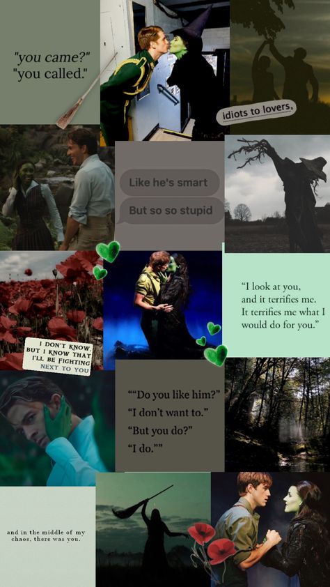 #wicked #wickedthemusical #wickedmovie #fiyero #elphaba #elphabaandfiyero #cynthiaerivo #johnathanbailey Theatre Couple, Elphaba And Fiyero, Love Fictional Characters, Ryan Mccartan, Theatre Jokes, Wicked Musical, Defying Gravity, Evan Hansen, Books Series