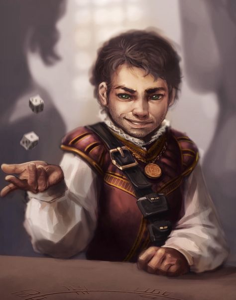 Dnd Halfling, Halfling Rogue, Warhammer Fantasy Roleplay, Pathfinder Character, Fantasy Role Playing, Fantasy Portraits, Fantasy Races, Dungeons And Dragons Characters, Fantasy Rpg