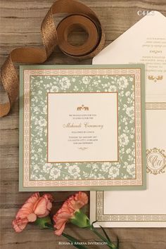 Wedding Invitation Design Indian, Pattern Wedding Invitation, Pichwai Wedding Invitation, Invitation Card Design Indian, Wedding Card Design Ideas, Indian Wedding Cards Ideas, Creative Wedding Cards, Indian Wedding Card Design, Traditional Indian Wedding Invitations