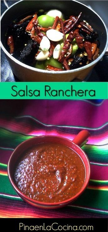 How To Roast Chili Peppers In The Oven, Dried Chili Salsa, New Mexico Chile Recipes, Dried Ancho Chile Recipes, Mexico In My Kitchen Recipes, Fried Hominy, Salsa Ranchera, Chile Salsa, Mexican Salsa Recipes