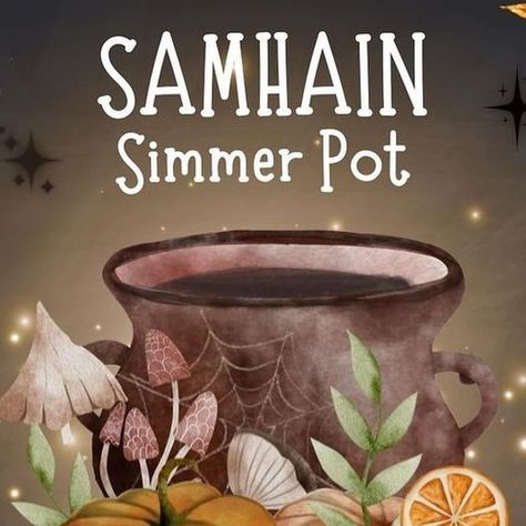 Belneus on Instagram: "Samhain Simmer Pot recipe from essential.witchery" Samhain Simmer Pot Recipes, Witches New Year, Wicca Herbs, Simmer Pot Recipes, The Wheel Of The Year, Simmer Pot, Witch Quotes, Kitchen Witchery, Wheel Of The Year