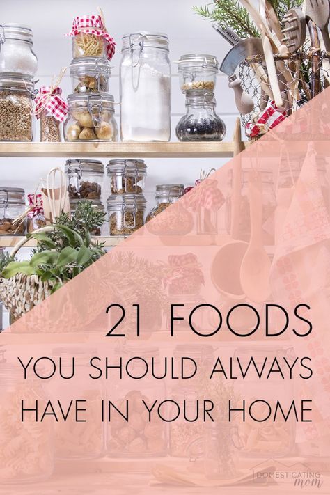 21 Foods You Should Always Have in Your Home Medical Medium, Kitchen Food Storage, Natural Home Remedies, Emergency Preparedness, Walk In Pantry, Wellness Tips, Savoury Food, The Song, Food Hacks