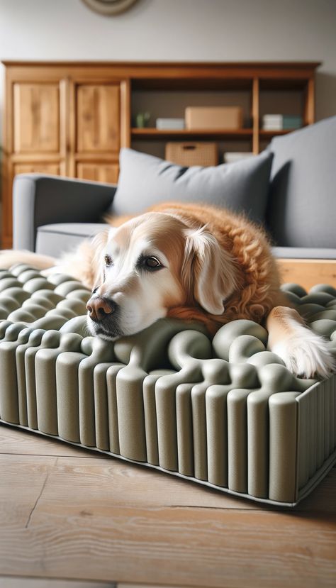 Upgrade your furry friend's naptime with these stylish dog bed designs that bring both comfort and chic vibes to your home decor. From sleek modern designs to cozy and plush options, this collection showcases 15 products that will elevate your pet's relaxation time while seamlessly blending into your interior style. Discover the perfect balance of aesthetics and functionality for your four-legged companion and give them a cozy spot that complements your home's aesthetic. Whether your prefer... Dog Bed Aesthetic, Aesthetic Dog Bed, Stylish Dog Beds, Dog Bed Modern, Bed Interior, Designer Dog Beds, Cozy Spot, Chic Vibes, Dog Bed Large