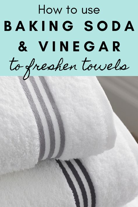 Make Towels Smell Fresh with This Laundry Trick - Roses and Cardamom - Middle Eastern Food & Lifestyle Freshen Towels, Baking Powder For Cleaning, Baking Soda Drain Cleaner, Natural Odor Remover, Diy Shampoo Recipe, Musty Towels, Smelly Towels, Towels Smell, Middle Eastern Food