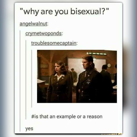 Here are a few bicons and just general bi chaos to brighten your day 🩷💙💜 #bi #pride #Pride2024 #pridemonth #memesfunny #lgbtq #lgbtqia Bi Jokes, Bi Humor, Bisexual Quote, Bi Memes, Bi Flag, Lgbtq Funny, John Watson, Brighten Your Day, Funny Quotes