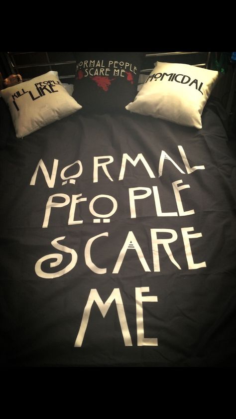 American horror story bedsheets and pillows American Horror Story Room Decor, Apartment Living Room Design, Horror Story, American Horror, Apartment Living Room, American Horror Story, I Am Scared, Apartment Living, Dark Side