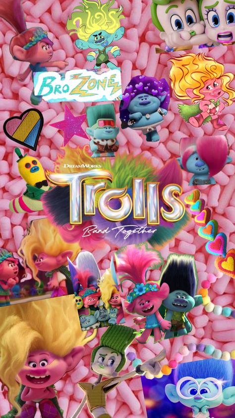 💖🎉Trolls Band Together!🎉💖 Came Out November 17 2023 in Theaters! Go watch it it’s SO GOOD the soundtrack and outfits and everything! 10 out of 10 but more like 1000000000 out of 10! Trolls Wallpaper, Trolls Band Together, November 17, Watch It, Soundtrack, Band