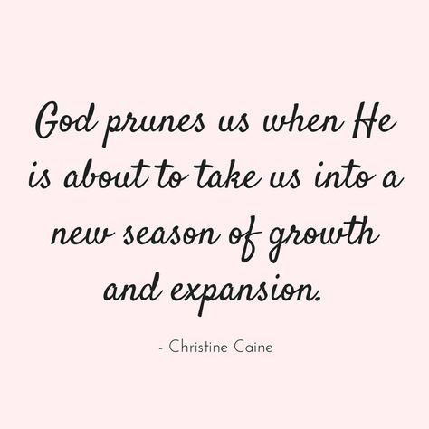 8 Encouraging Quotes About Stepping Into a New Season | Kaci Nicole | God prunes us when He is about to take us into a new season of growth and expansion - Christine Caine Quotes About Seasons, Musings Quotes, Christine Caine Quotes, Kaci Nicole, Season Quotes, Fear Quotes, Christine Caine, Motivation Positive, Healthy Advice