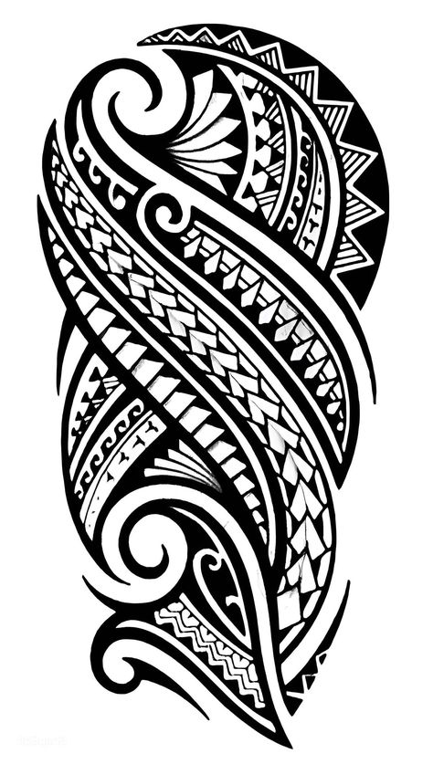 Maori Shoulder Tattoo, Half Sleeve Tattoos Polynesian, Samoan Tattoo Designs, Maori Tattoo Design, Polynesian Forearm Tattoo, Maori Tattoo Patterns, Maori Tattoo Arm, Polynesian Tattoo Sleeve, Tato Maori