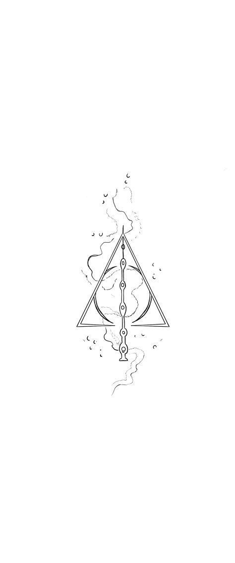 Ridikkulus Tattoo, Harry Potter Elder Wand Tattoo, Simple Deathly Hallows Tattoo, Harry Potter Expecto Patronum Tattoo, Deathly Hollow Tattoos, Slytherin Tattoo Ideas Minimalist, Harry Potter Minimalist Wallpaper, Padfoot Tattoo, Simple Harry Potter Drawings