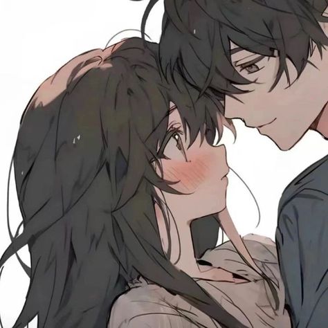 Boyfriend And Girlfriend Pictures Anime, Cute Couple Dp, Best Anime Couples, Couples Icons, Cute Couple Selfies, Anime Love Couple, Cute Couple Art, Relationship Goals Pictures, Anime Kiss