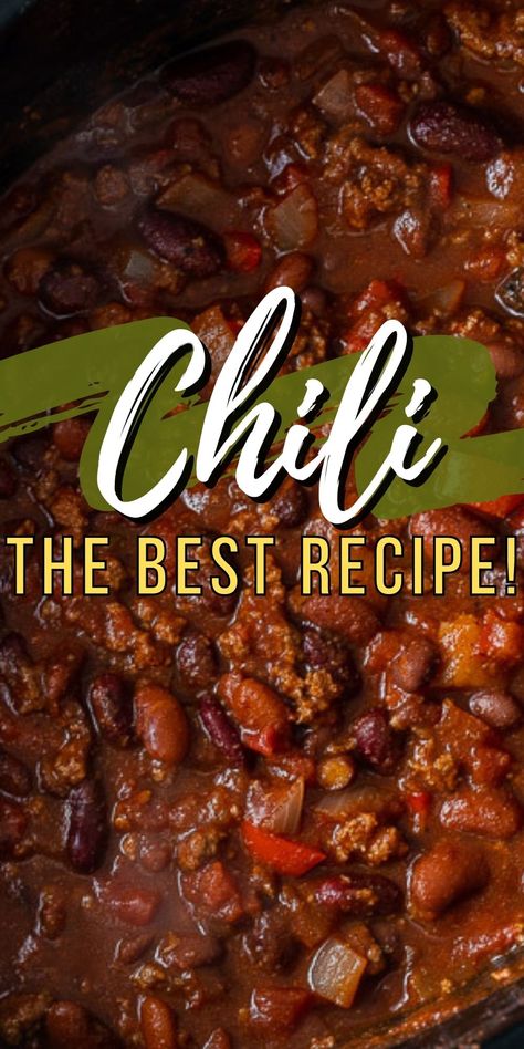 Brooks Chili Recipe, Jack Daniels Chili Recipe, Best Crockpot Chilli, Southern Chili Recipe Deep South Dish, Texas Chili Recipe With Beans, Quest Chili Recipe, Hamburger Chili Recipe Ground Beef, Southern Chilli Beans Recipe, Recipe For Chili