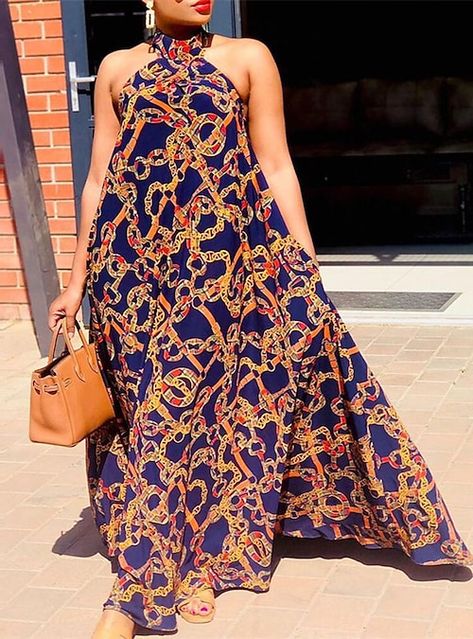 Dresses For Apple Shape, Baggy Dresses, Afrikaanse Mode, Line Dresses, Vogue Dress, Summer Fashion Dresses, A Line Dresses, Maxi Styles, Loose Outfit