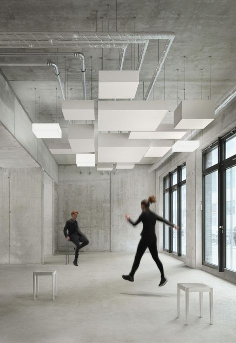 That Ceiling Feeling: OWA Office Ceiling Design, Architecture Ceiling, Exposed Ceilings, Office Ceiling, Concrete Ceiling, Ceiling System, Tin Ceiling Tiles, Best Office, Exposed Concrete