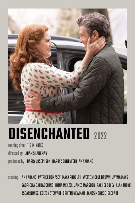 Disenchanted Movie Poster Disenchanted Movie, Music Tracker, Oscar Nunez, Enchanted Movie, Jayma Mays, Best Movies To Watch, Maya Rudolph, James Monroe, Yvette Nicole Brown