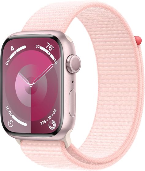 Iphone Display, Apple Smartwatch, Wearable Computer, Apple Fitness, Apple Watch Nike, Tracker Fitness, Smart Watch Apple, Pink Sports, Retina Display