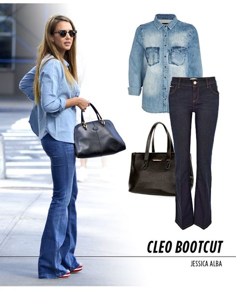 Outfits with Boot Cut Jeans - 26 Ways to Wear Bootcut Jeans Bootcut Pants Outfit, Bootcut Jeans Outfit, Jeans Outfit Spring, Jeans Outfit Summer, Womens Jeans Bootcut, Jeans Outfit Casual, Celeb Style, The Jeans, Bootcut Pants