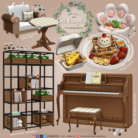 Sims 4 Cc Clutter Items, Sims 3 Cc Houses, Sims 4 Cc For Free, Sims 4 Cat Furniture, Squishmallow Sims 4 Cc, Sims 4 Cc Maxis Match House, Sims 4 Sets Clothing, Cat Cc Sims 4, Sims 4 House Mods