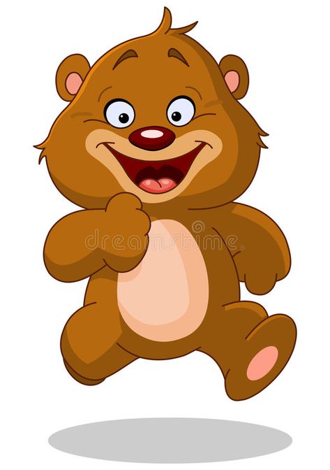 Bear Running, Cartoon Running, Leprechaun Girl, New Drawing Ideas, Cartoon Mouths, Cartoon Bears, Running Bear, Hand Emoji, Halloween Text