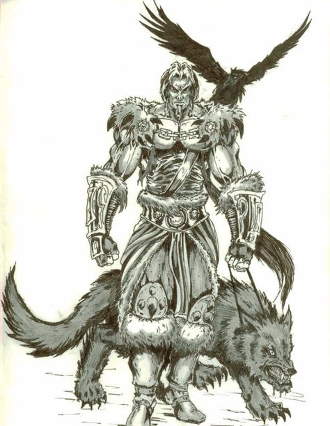 Warrior Druid by -vassago- Druid Diablo, Nerd Life, Dnd Characters, Social Community, The Creation, Vikings, Fantasy Art, Geek Stuff, Deviantart