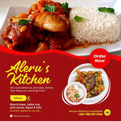 Food flyer for aleru's kitchen Eatery Flyer Design, Food Design Ideas, Menu Vintage, Food Flyer Design Ideas, Restaurant Flyers, Jain Recipes, Food Flyer Design, Food Truck Festival, Menu Flyer