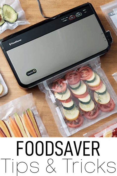 Microwave Freezer Meals, Food Saver Hacks, Vacuum Sealing Food, Food Saver Vacuum Sealer, Prevent Food Waste, Vacuum Food Sealer, Freezer Meal Prep, Sous Vide Cooking, Food Saver