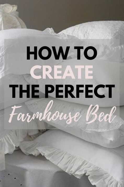 This is your total guide to everything Farmhouse Bedding related. From pillows to duvets , it's all here in this go to bedding guide. #farmhousestyle #bedding #bedroom #bedroomdecor Black And White Farmhouse Bedroom, Taupe Bedding Sets, Bedding Guide, Country Farmhouse Bedroom, Diy Farmhouse Bedroom, Country Bedding Sets, Modern Farmhouse Bedding, Taupe Bedding, Farmhouse Bedding Sets