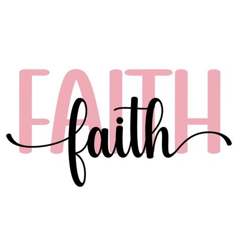 Faith Layered Word|D-1225867 Faith Calligraphy Fonts, Faith Name, Faith Word Art, Word Fonts, Wooden Decor, New Designs, Home Wall Art, Word Art, More Information