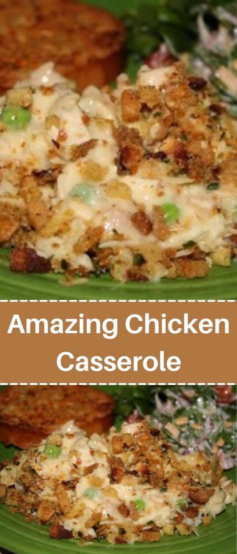 Amazing Chicken Casserole Pepperidge Farm Stuffing Recipes, Soup Celery, Pepperidge Farm Stuffing, Stuffed Mashed Potatoes, Chicken And Dressing Casserole, Chicken Mashed Potatoes, Amazing Chicken, Stuffing Casserole, Potatoe Casserole Recipes