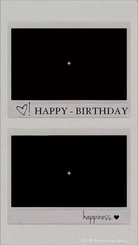 Birthday Template / Layout for Instagram / Story Idea for Birthday / Instagram Story Idea Layout Instagram fonts #instagramfonts social media fonts #socialmediafonts fonts #fonts font #font 4.65 Birthday Collage Instagram Story Template, Birthday Collage For Instagram Story, Polaroid Frame Happy Birthday, Birthday Templets For Instagram Story, Birthday Count Down Story Instagram Ideas, Happy Birthday Single Pic Template, Birthday Frames Black, Birthday Outline For Instagram, Happy Birthday Template Boyfriend