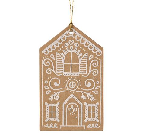 Gingerbread House Gift Tags, Gingerbread House Gift Bag, Gingerbread Gift Tags, Gingerbread Christmas Wrapping, Cat Gingerbread, Introduction Gift, Gingerbread House Ornaments, Diy Christmas Gift Tags, Gingerbread Designs