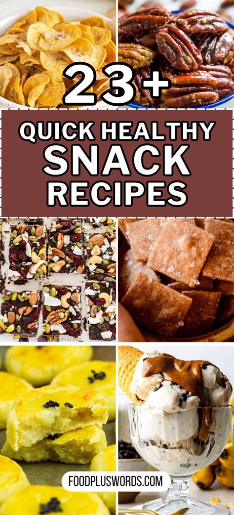 When it's mid-morning or afternoon and you're feeling sluggish, it's easy to grab something sugary. But what if you could snack guilt-free? This collection of 25 simple and quick recipes for healthy snacks has recipes for you. Whether you're a busy professional or a parent looking for nutritious options for your kids, these recipes are perfect. Long Lasting Snack Recipes, Healthy Ready To Eat Snacks, Easy Diy Snacks Quick Simple, Quick Simple Snacks, Healthy Snack Options For Kids, Easy Savory Snacks Simple, What To Eat When Hungry, Clean Eating Recipes Snacks, After Work Snacks