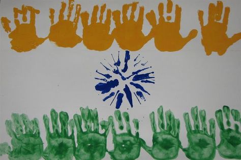 India Independence Day Crafts with Roopa - Artsy Craftsy Mom Independence Day Activities, Independence Day Drawing, 15 August Independence Day, India Crafts, Flag Crafts, Indian Independence Day, Independence Day India, Independence Day Decoration, India Independence