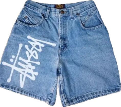 Stussy 8ball, Streetwear Inspo, Denim Jorts, Manila Philippines, Painted Denim, 8 Ball, Wardrobe Outfits, Self Made, Really Cute Outfits