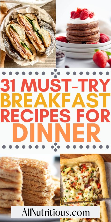 Breakfast For Dinner Recipes, Breakfast For Dinner Ideas, Family Brunch Recipes, Super Easy Breakfast, Meals For Dinner, Breakfast Favorites, Simple Dinners, Breakfast Recipies, Easy Breakfast Recipes