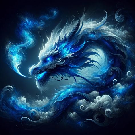 Blue Fire Dragon, Griffin Drawing, Dragon Quotes, Dragon Artwork Fantasy, Creatures Art, Blue Magic, Download Poster, Dragon Pictures, Dragon Artwork