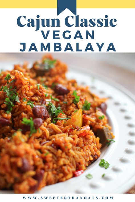 My vegan Jambalaya is a delicious flavorfoul dish perfect for those following a plant-based diet.A vegan twist on the classic Louisiana dish, combining vegetables, spices, and rice to create a hearty satisfying meal. With ingredients like bell peppers, beans, and vegan chorizo, this is packed with flavour. The secret lies in the perfect blend of spices. Whether you’re vegan looking for a new recipe to try or want to incorporate plant-based meals into your diet, vegan Jambalaya is a must-try! Vegetarian Jambalaya, Louisiana Dishes, Vegan Jambalaya, Vegan Chorizo, Plant Based Lunch, Quick Vegan Meals, Vegan Recipes Beginner, Jambalaya Recipe, Eastern Cuisine